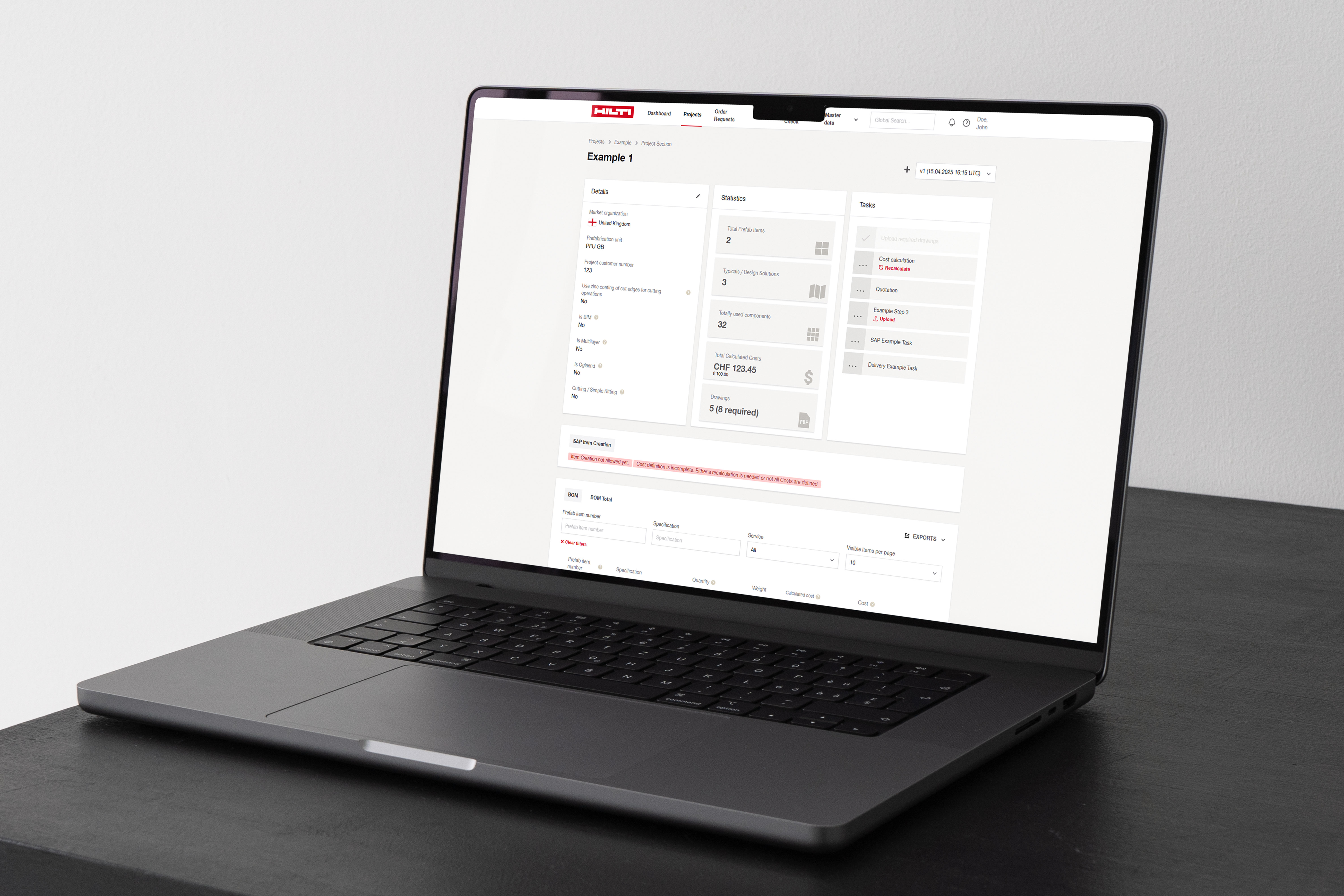 Contoweb Hilti Case